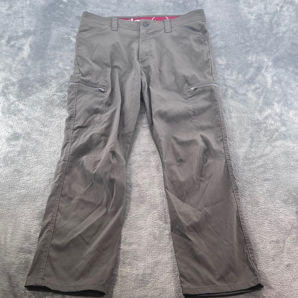 Wrangler ATG All Terrain Gear Mens Cargo Pants Gray 32x30 10NW788AS